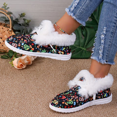 Colorful Skeleton Print Non Slip Sneakers Low Top Sport Shoes