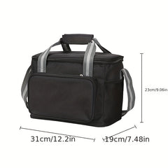 Large Capacity Picnic Insulation Bag Portable Lunch Bag Thickened Oxford Cloth