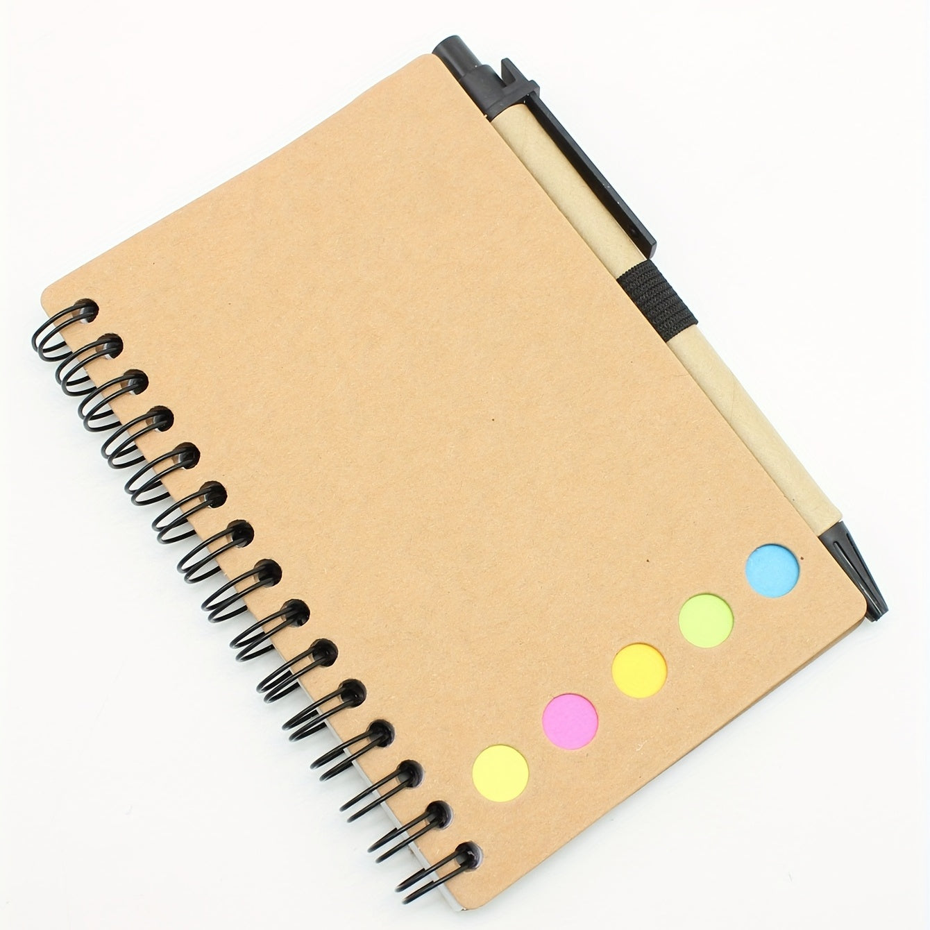 Multifunctional Notebooks Set with Ballpoint Pen, Sticky Notes