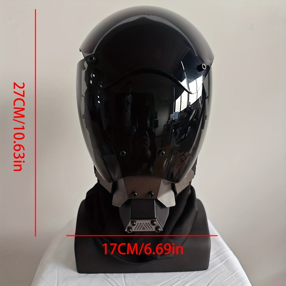 Detachable Cyber Punk Men's Mask Mechanical Sci fi Gear