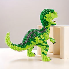 High Difficulty 1599pcs T Rex Dinosaur Building Blocks Model