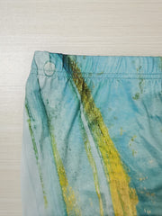 Women's Plus Marble Print High Rise Skinny Leggings
