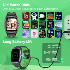 Kids Smart Watch with Sleep Monitor, Games, Alarm, Waterproof - Boys/Girls