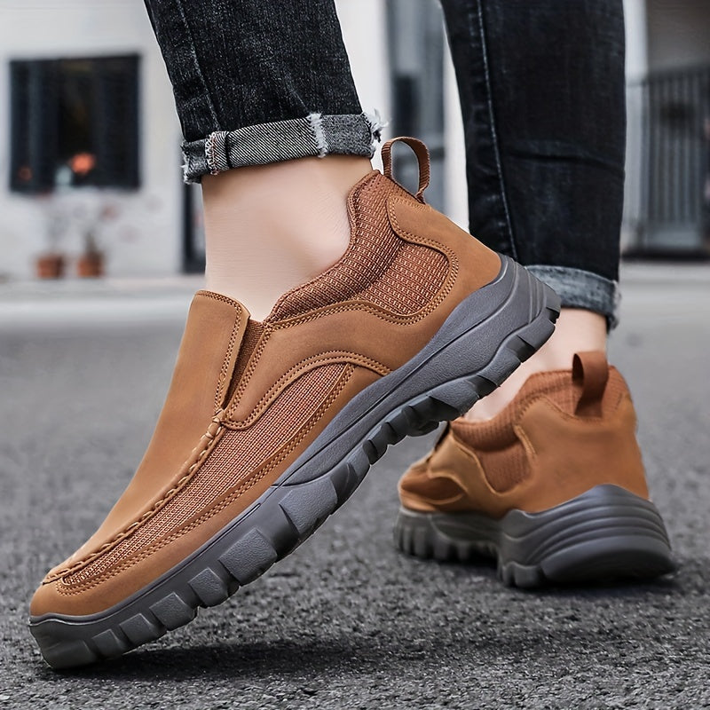 Men's Loafers Non Slip Comfortable Casual Shoes Slip On Walking Shoes