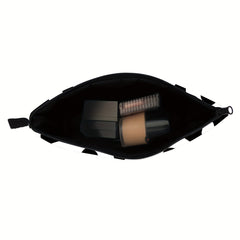 Cow Print Makeup Bag Travel Cosmetic Organizer Clutch Toiletry Storage