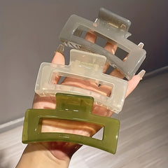 3pcs Square Hair Clips Claw Clips Girls Hair Accessories