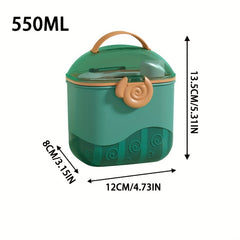 Portable Baby Formula Dispenser with Spoon and Level