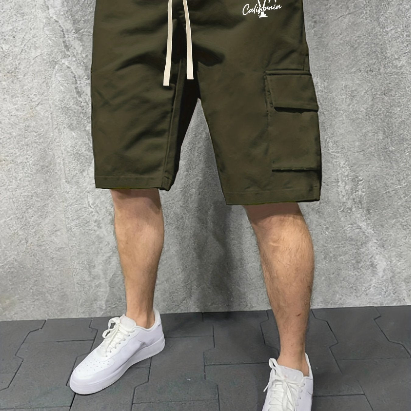 California Classic Men's Cargo Shorts Big Pockets for Summer