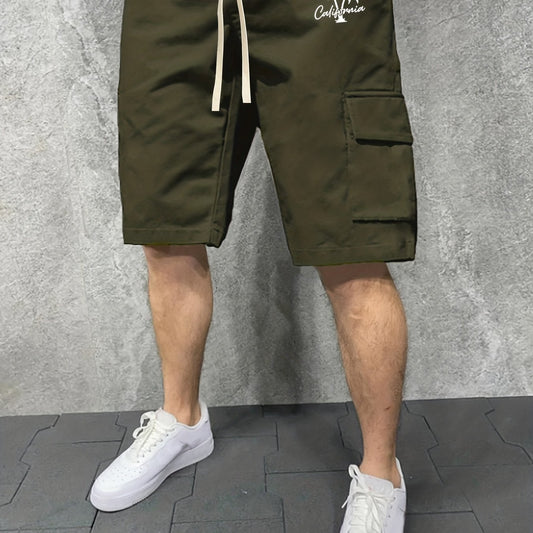 California Classic Men's Cargo Shorts Big Pockets for Summer