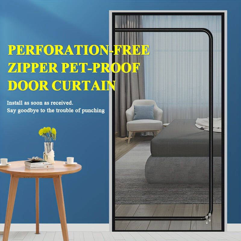 Strong Reinforced Screen Door Keeps Pets Inside Home