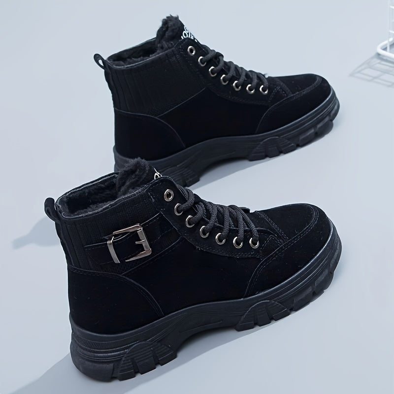 Thickened Medium Tube Snow Boots Warm Sneakers Women's Footwear