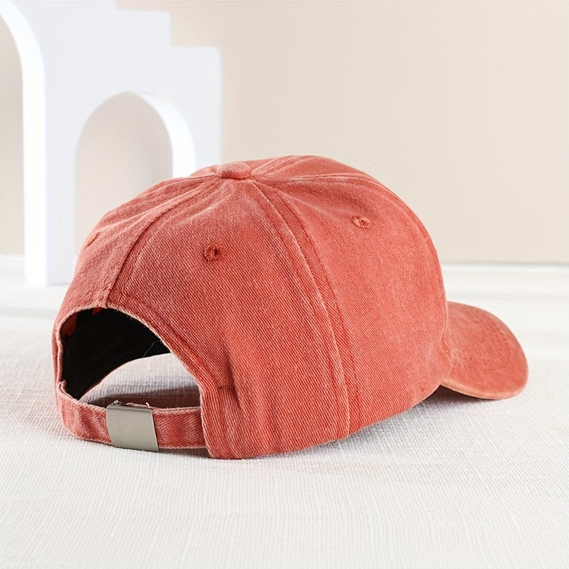 Boys Retro Excavator Baseball Cap Adjustable Sun Hat