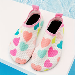 Gradient Water Shoes for Girls Non Slip Breathable for Swimming Sports Yoga