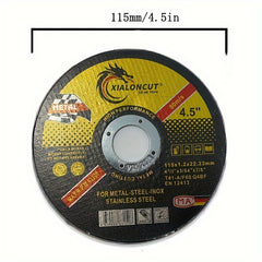 5pcs 115mm Ultra-thin Double Mesh Grinding Wheel for Metal Stainless Steel