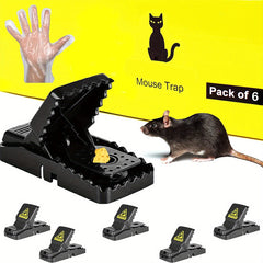 12pcs Mouse Traps Safe & Reusable Rat Humane Mice Trap Indoor Chipmunk Trap
