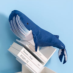 Large Shark Plush Doll Marine Themed Decorative Pillow Soft Toy
