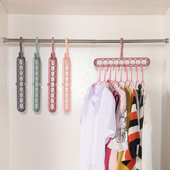 Magic Hanger Horizontal Vertical Dual 9-Hole Hang