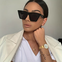 Y2K Cat Eye Sunglasses Jelly Gradient UV400