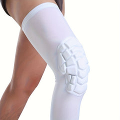 Honeycomb Anti-collision Knee Pad for Sports, Extended Protective Leg Protectors