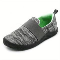Women's Colorblock Mesh Slip On Sneakers Lightweight Outdoor Walking Shoes