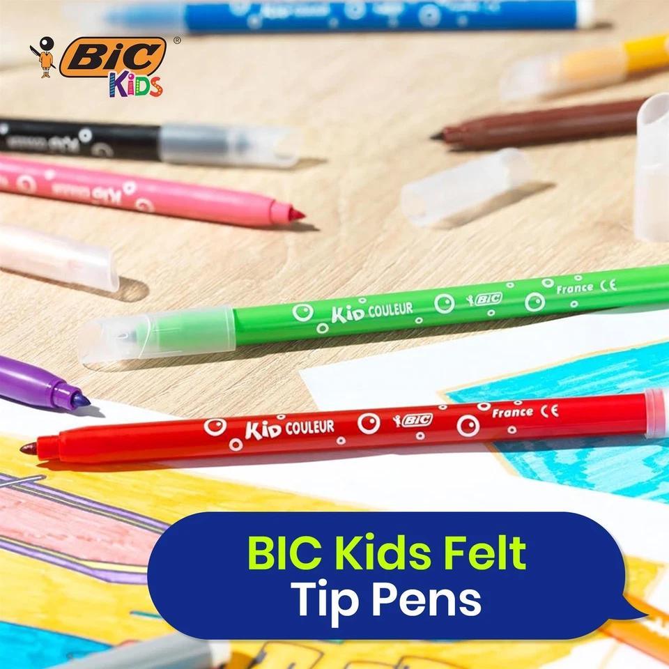 BIC Kids Colouring Set with Markers, Pencils & Crayons