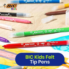 BIC Kids Colouring Set with Markers, Pencils & Crayons