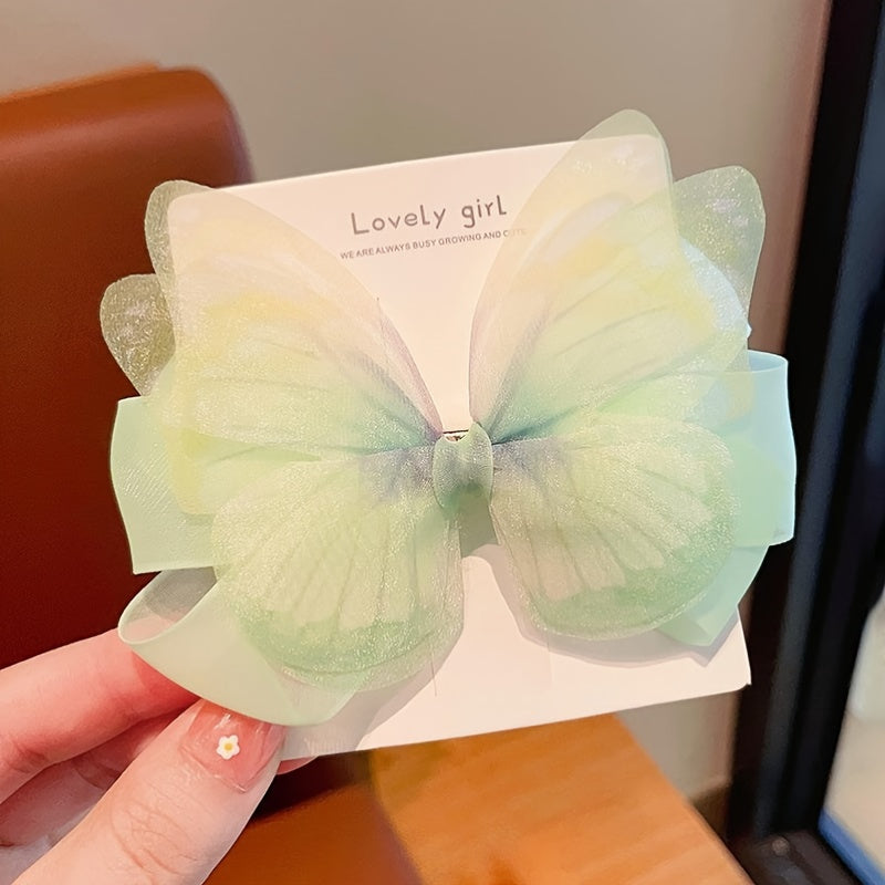 Children's Sweet Princess Hairpin Bow Headdress