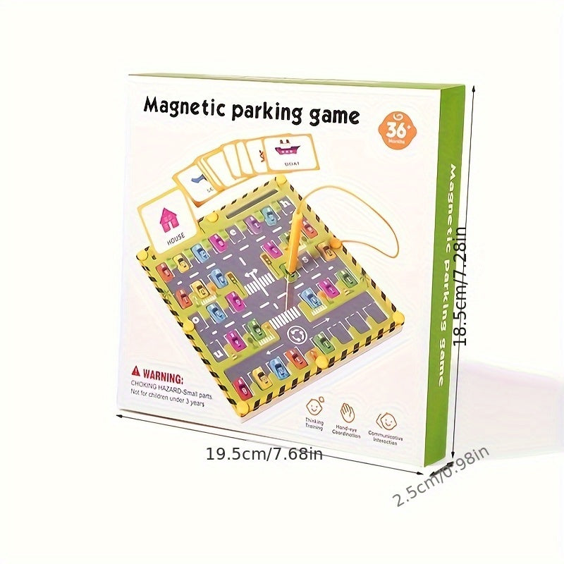Green Magnetic Alphabet Maze Toy Wooden Puzzle Toy for Men Women