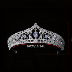 Bridal Rhinestone Crystal Crown Tiara Wedding Hair Accessories