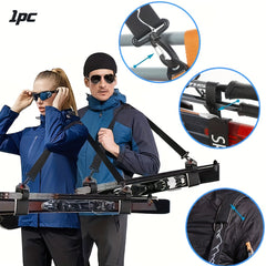 Skiing Pole Carrier - Easy Transport for Ski Gear