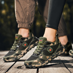 Men's Camo Sneakers Soft Sole Outdoor Shoes