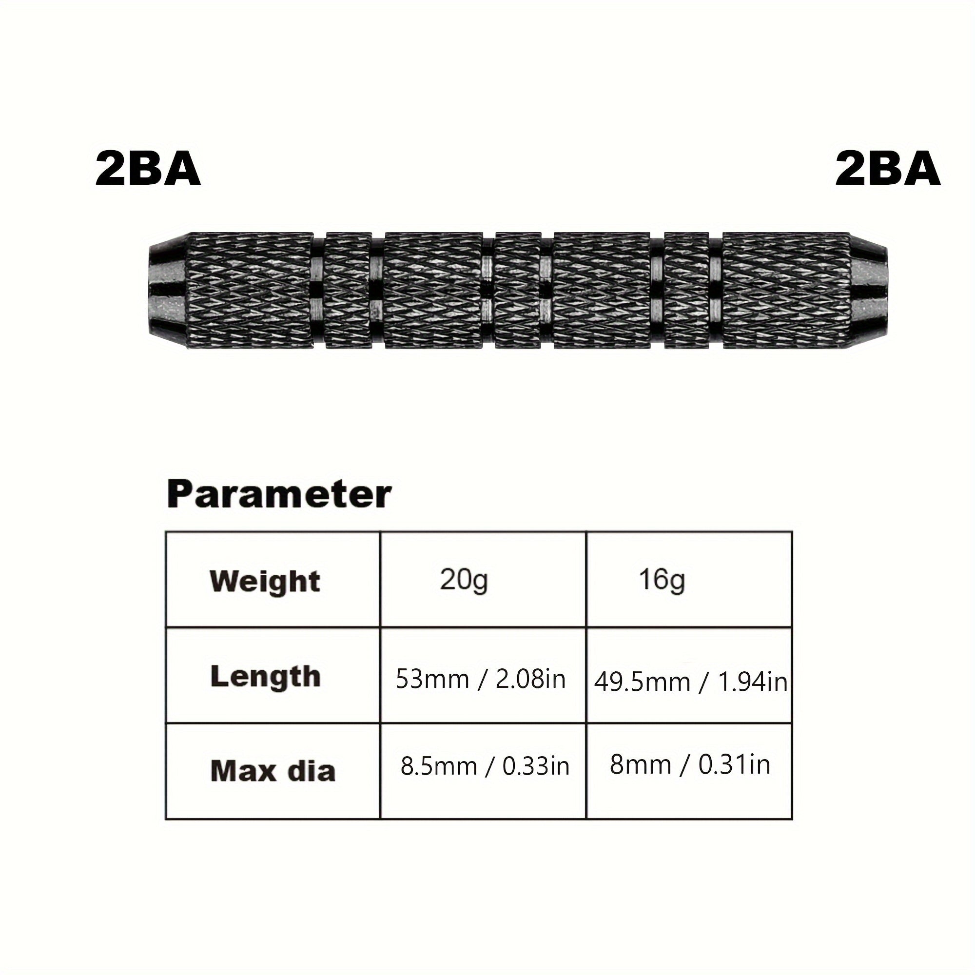 Cyeelife 3pcs Soft Tip Dart Barrel For Training And Replacement Dart Accessories