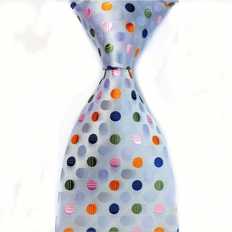 Men's Classic Polka Dots Tie Necktie for Business Wedding