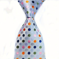 Men's Classic Polka Dots Tie Necktie for Business Wedding