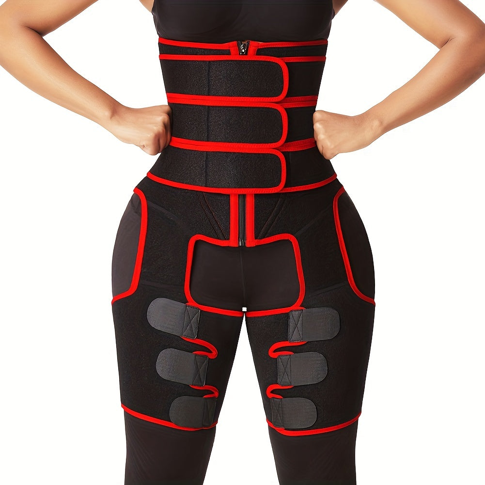 Zipper Waist Trainer Tummy Wrap Tummy Control Belly Belt