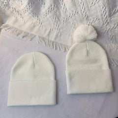2 Pack Knitted Hat Men's Outdoor Casual Warm Beanie