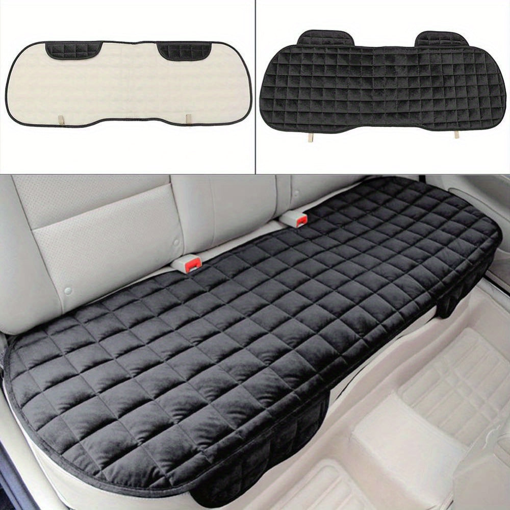 Flocking Cloth Car Seat Cover Non Slide Winter Auto Protection