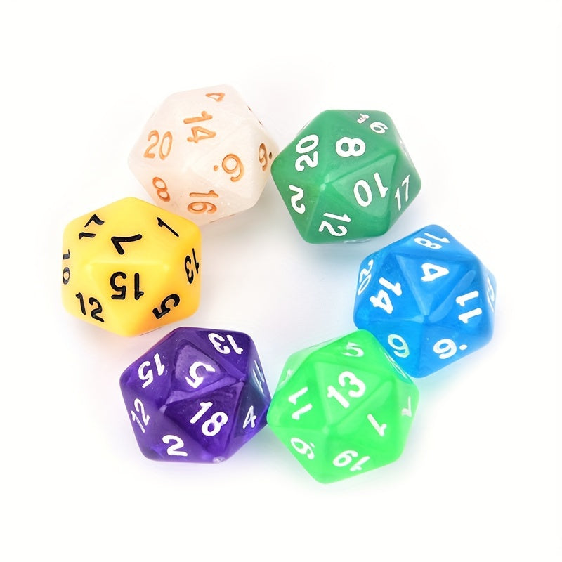 1PC D20 Gaming Dice 20 sided Dice Number 1-20 RPG Game