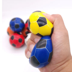 12pcs Sponge Balls Colorful Square Football Random Funny Interactive Toys
