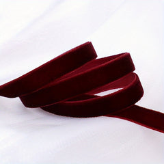 5 Yards Velvet Ribbon Lace Craft Ribbon for Christmas Decoration