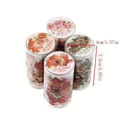 Plant Flower Series PET Tape DIY Production