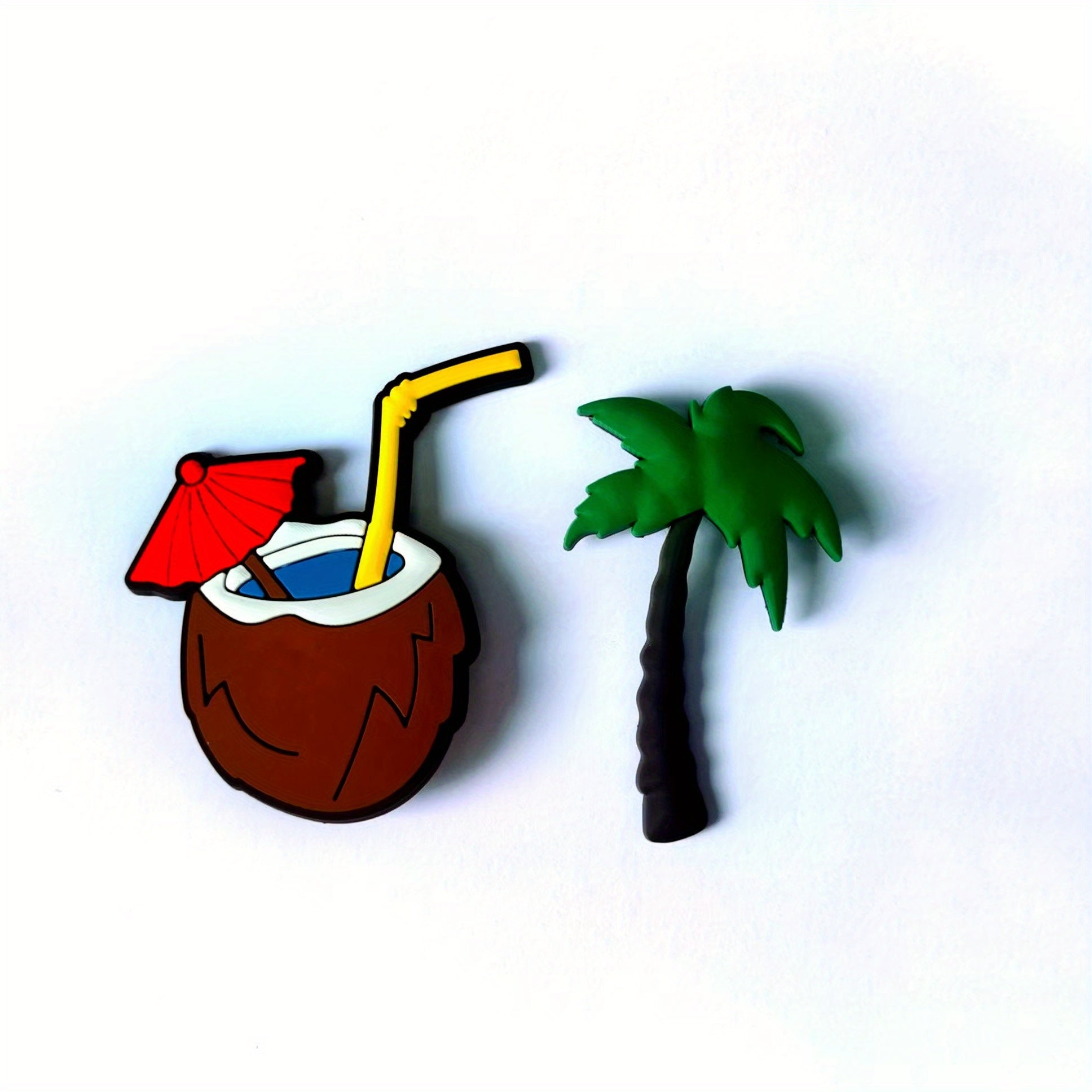 Cartoon Bag Charms Detachable Beach Tote Bag Accessories