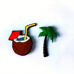 Cartoon Bag Charms Detachable Beach Tote Bag Accessories