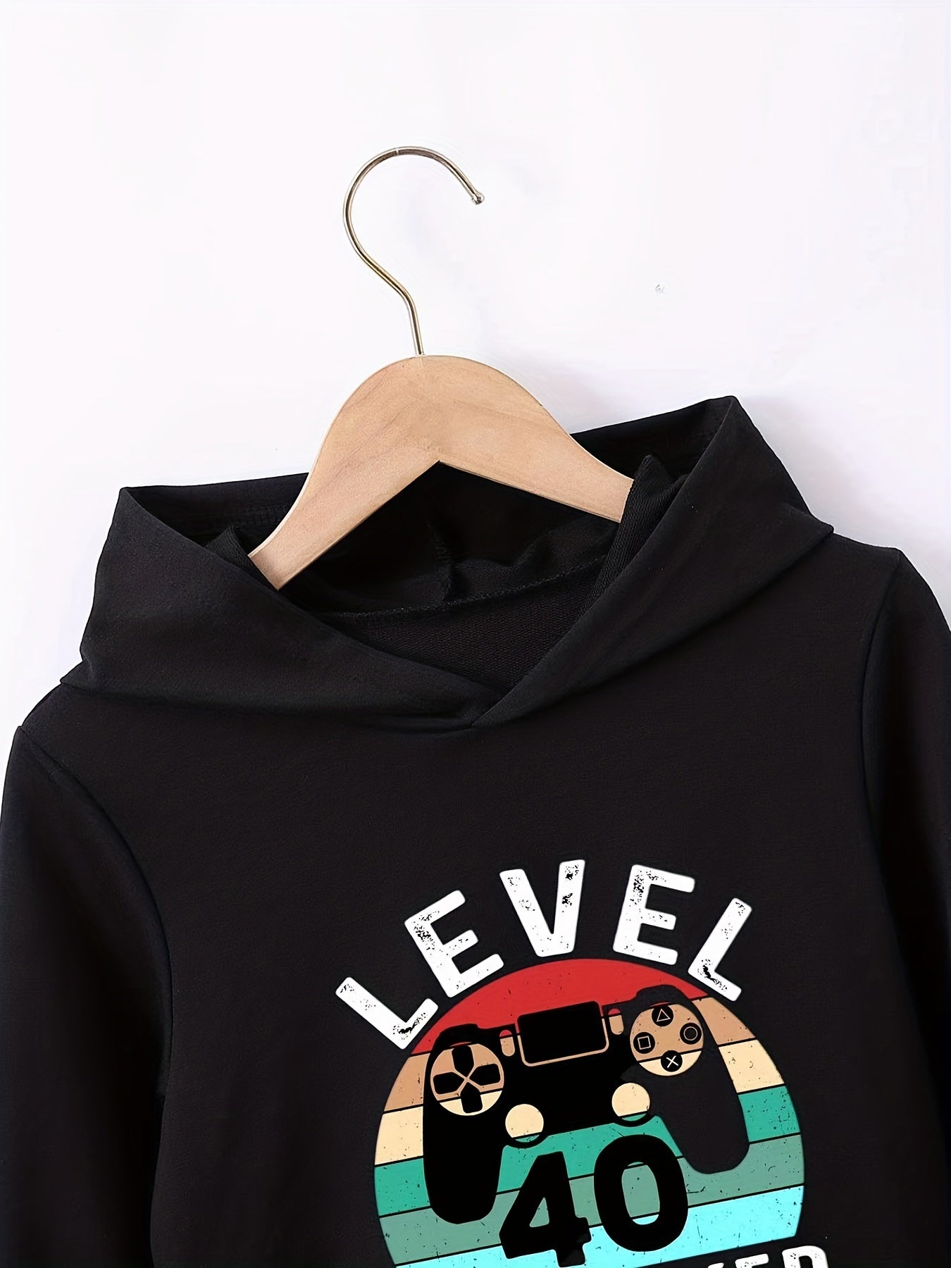 Boys Casual Hooded Sweatshirt for Spring Fall Kids Hoodie Tops
