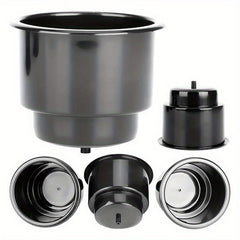 Drop In Cup Holder with Drain for Boat Car Marine RV