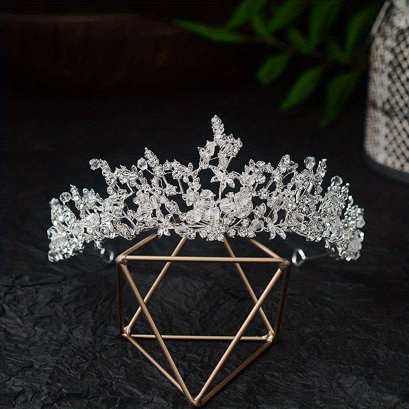 Bridal Crystal Crown Headband Wedding Hair Accessories