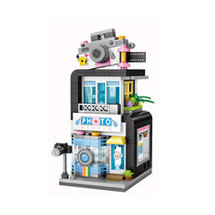 Mini Street View Building Block Toys 1645 1648