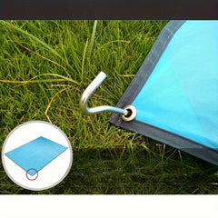 6pcs Outdoor Camping Ground Nails Canopy Steel Ground Nail