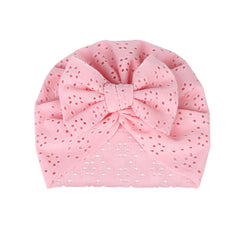 Newborn Baby Head Wrap Hat Bow Turban Cap for Girls