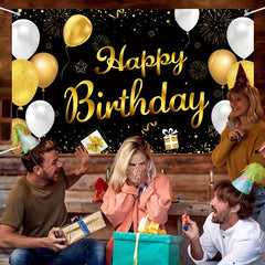 1pc Birthday Banner Happy Birthday Decorations 109 184